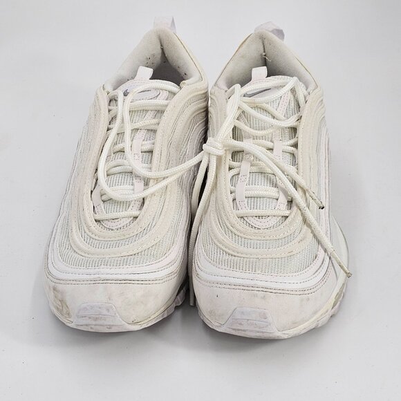 NIKE 921826-101 AIR MAX 97 TRIPLE WHITE MENS SIZE US 9.5 - Picture 2 of 5